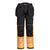 PW3 Hi-Vis Bundhose mit Holstertaschen Klasse 1 - Orange/Schwarz (OBR)