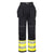 PW3 Hi-Vis Bundhose mit Holstertaschen Klasse 1 - Gelb/Schwarz (YBR)