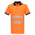 PW3 Hi-Vis Polo Shirt  S/S - Orange/Schwarz (OBR)