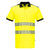 PW3 Hi-Vis Polo Shirt  S/S - Gelb/Schwarz (YBR)