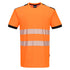 PW3 Hi-Vis T-Shirt  S/S - Orange/Schwarz (OBR)