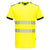PW3 Hi-Vis T-Shirt  S/S - Gelb/Schwarz (YBR)