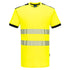 PW3 Hi-Vis T-Shirt  S/S - Gelb/Schwarz (YBR)
