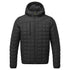 PW3 Steppjacke mit Quadratmuster - Schwarz (BKR)