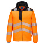 Hi-Vis Technical Fleecejacke - Orange/Schwarz (OBR)
