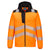 Hi-Vis Technical Fleecejacke - Orange/Schwarz (OBR)