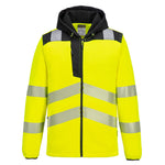 Hi-Vis Technical Fleecejacke - Gelb/Schwarz (YBR)