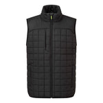 PW3 Stepp Winterweste mit Quadratmuster - Schwarz (BKR)