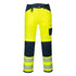 PW3 Hi-Vis Arbeitsbundhose - Gelb/Marine (YNR)