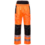 PW3 Hi-Vis Regenbundhose Extreme - Orange/Schwarz (OBR)