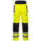 PW3 Hi-Vis Regenbundhose Extreme - Gelb/Schwarz (YBR)