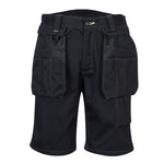 PW3 Shorts mit Holstertaschen - Schwarz (BKR)