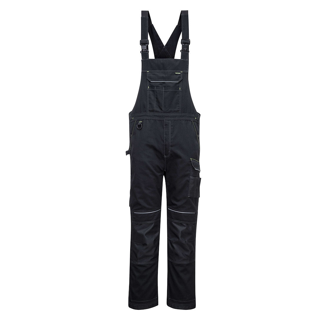 PW3 Latzhose - Schwarz (BKR)