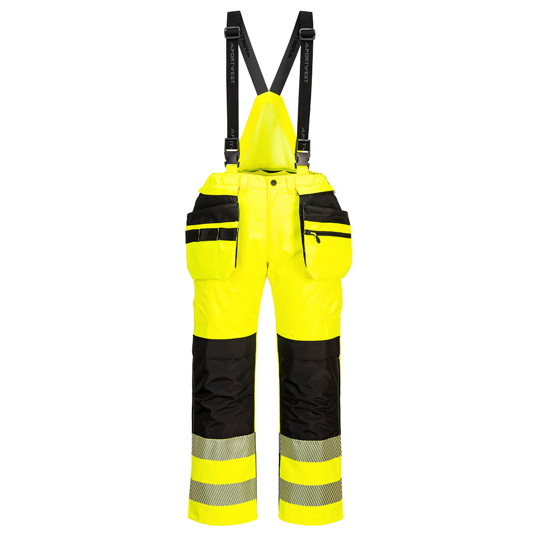 PW3 Hi-Vis Regenhose - Gelb/Schwarz (YBR)