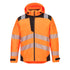 PW3 Hi-Vis Regenjacke Extreme - Orange/Schwarz (OBR)