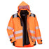 PW3 Hi-Vis 3-in-1 Jacke - Orange/Schwarz (OBR)