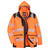 PW3 Hi-Vis 5-in-1 Jacke atmungsaktiv - Orange/Schwarz (OBR)