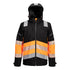 PW3 Hi-Vis Regenjacke Extreme Klasse 1 - Orange/Schwarz (OBR)