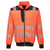 PW3 Hi-Vis Sweatjacke - Orange/Schwarz (OBR)