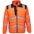 PW3 Hi-Vis Steppjacke - Orange/Schwarz (OBR)