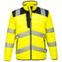 PW3 Hi-Vis Steppjacke - Gelb/Schwarz (YBR)