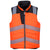 PW3 Hi-Vis Wende Winterweste - Orange/Schwarz (OBR)