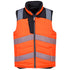 PW3 Hi-Vis Wende Winterweste - Orange/Schwarz (OBR)