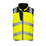 PW3 Hi-Vis Wende Winterweste - Gelb/Schwarz (YBR)