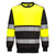 PW3 Hi-Vis Sweatshirt Klasse 1 - Gelb/Schwarz (YBR)