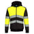 PW3 Hi-Vis Winter Kapuzenjacke Klasse 1 - Gelb/Schwarz (YBR)