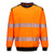 PW3 Hi-Vis Sweatshirt - Orange/Schwarz (OBR)
