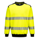 PW3 Hi-Vis Sweatshirt - Gelb/Schwarz (YBR)