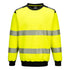 PW3 Hi-Vis Sweatshirt - Gelb/Schwarz (YBR)