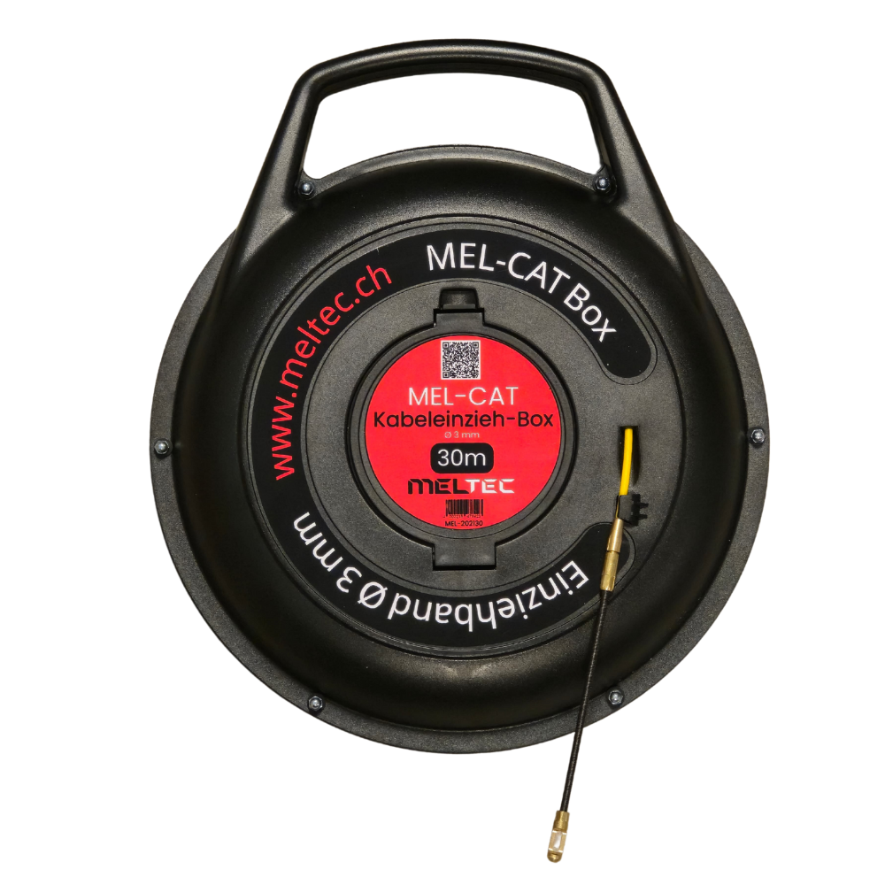 Einziehband MEL-CAT Box