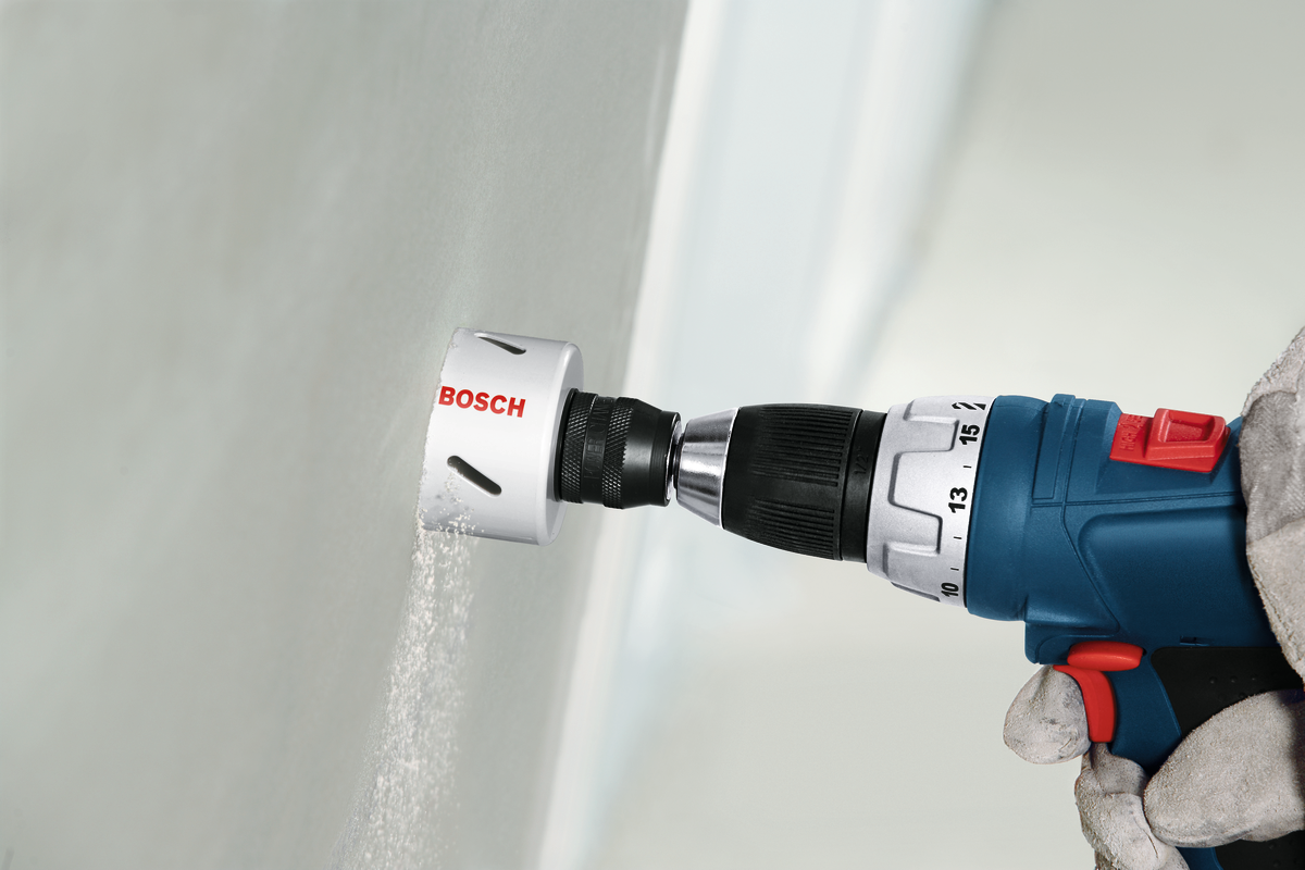 Bosch EXPERT Power Change Plus Umrüst-Set, HEX Schaft 11 mm, HSS-G, 7,15 x 45 x 85 mm, 2 Adaptermuttern