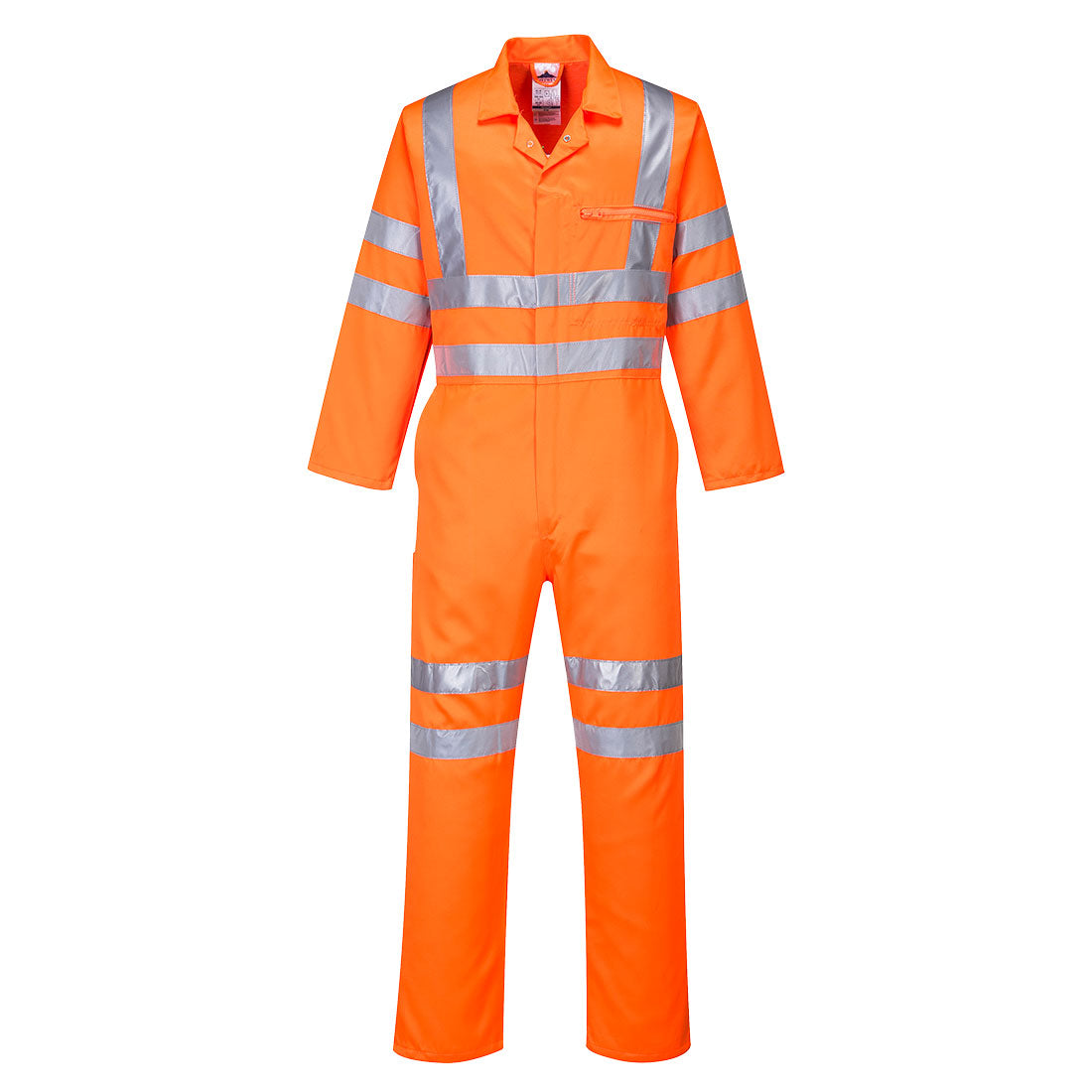 Hi-Vis Service Overall aus Polyester-Baumwolle - Orange (ORR)