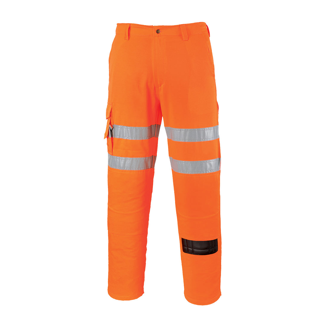 Hi-Vis Bahn Arbeitshose - Orange (ORR)