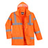 Hi-Vis Regen Verkehrsjacke atmungsaktiv - Orange (ORR)