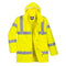 Hi-Vis Regen Verkehrsjacke atmungsaktiv - Gelb (YER)
