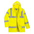 Hi-Vis Regen Verkehrsjacke atmungsaktiv - Gelb (YER)