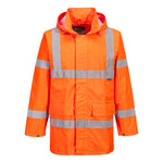 Hi-Vis Regen Verkehrsjacke Lite - Orange (ORR)