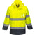 Hi-Vis 3-in-1 Kontrast Lite Jacke - Gelb/Marine (YNR)