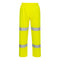 Hi-Vis leichte, packbare Hose - Gelb (YER)