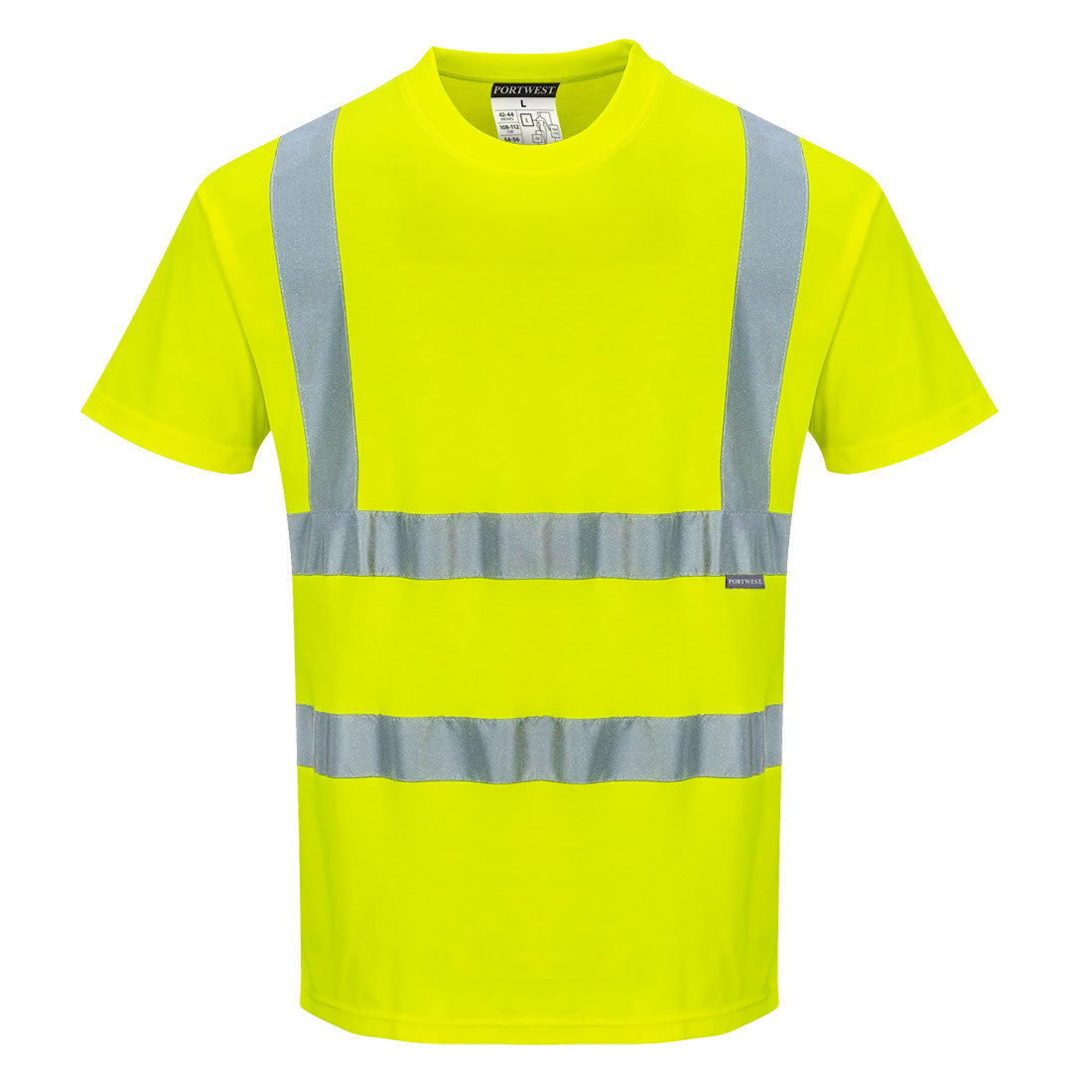 Hi-Vis Cotton Comfort-T-Shirt kurzarm - Gelb (YER)