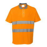 Hi-Vis Cotton Comfort Poloshirt kurzarm - Orange (ORR)