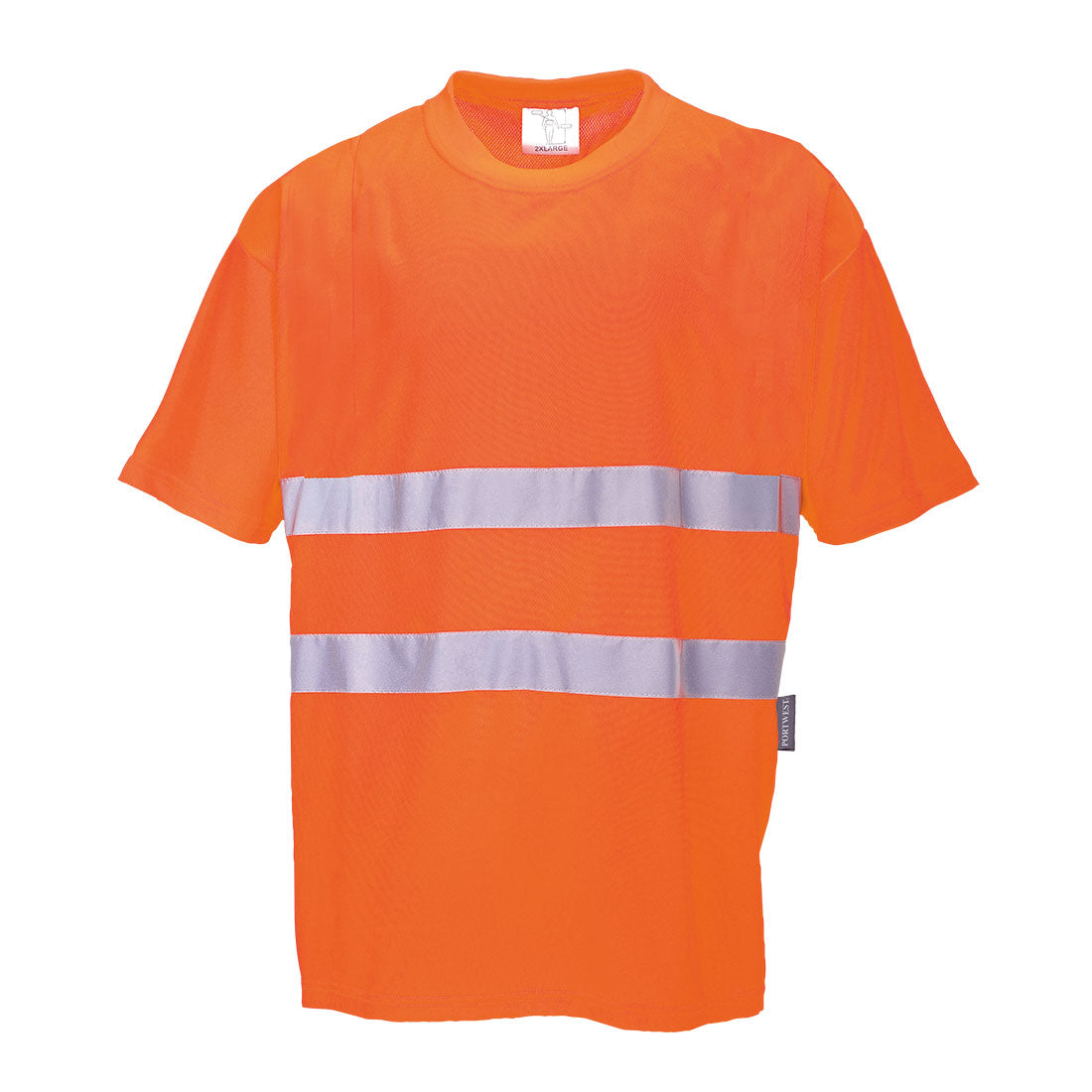 Hi-Vis Cotton Comfort-T-Shirt kurzarm - Orange (ORR)
