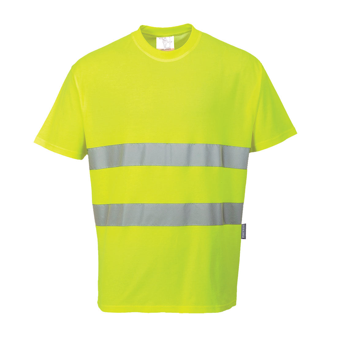 Hi-Vis Cotton Comfort-T-Shirt kurzarm - Gelb (YER)