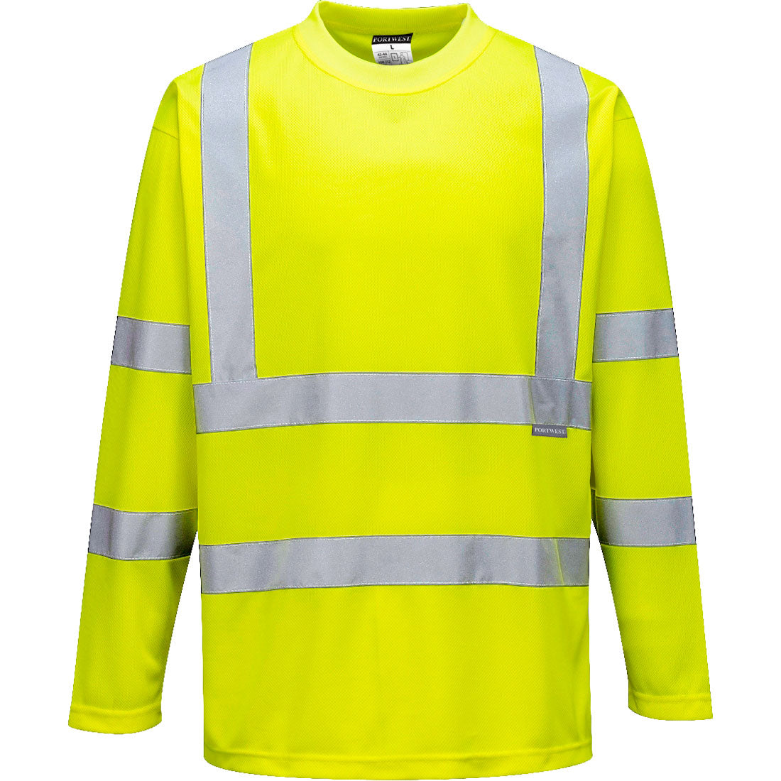 Hi-Vis T-Shirt langarm - Gelb (YER)