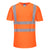 Hi-Vis Cotton Comfort T-Shirt mit Mesheinsatz kurzarm - Orange (ORR)