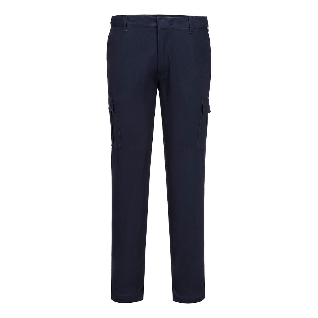 Stretch-Hose mit schmaler Passform im Combat-Stil - Marine (NVR)